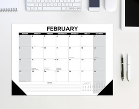 Basic 2026 17" x 12" Small Monthly Deskpad by Willow Creek Press, 9781549257063