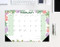 Succulents 2026 17" x 12" Small Monthly Deskpad by Willow Creek Press, 9781549257162
