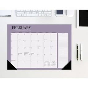 Urban Chic 2026 17" x 12" Small Monthly Deskpad by Willow Creek Press, 9781549257179