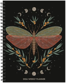 Butterfly Zen 2026 6.5" x 8.5" Weekly Monthly Softcover Planner by Willow Creek Press, 9781549257506