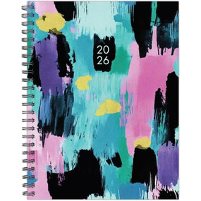 Abstract Art 2026 6.5" x 8.5" Weekly Monthly Softcover Planner by Willow Creek Press, 9781549256639
