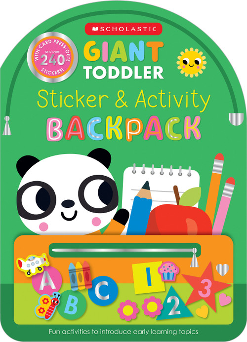 Giant Toddler: Sticker & Activity Backpack (Scholastic Early Learners) by Scholastic Early Learners, 9798225042059