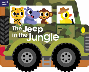 The Jeep in the Jungle (Shaped Board Book) by Conor Rawson, 9780655240464
