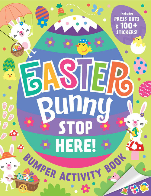 Easter Bunny Stop Here!: Bumper Activity Book (With press-outs and over 100 stickers!) by Gareth Williams, 9780655240983