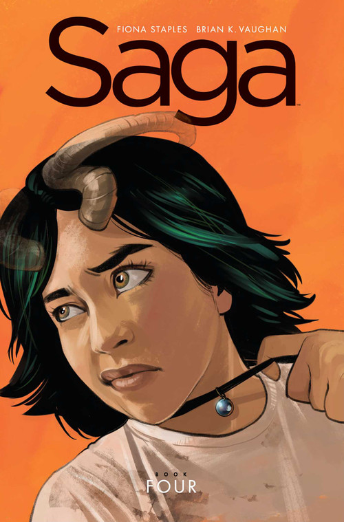 Saga Book Four by Brian K. Vaughan, Fiona Staples, 9781534332607