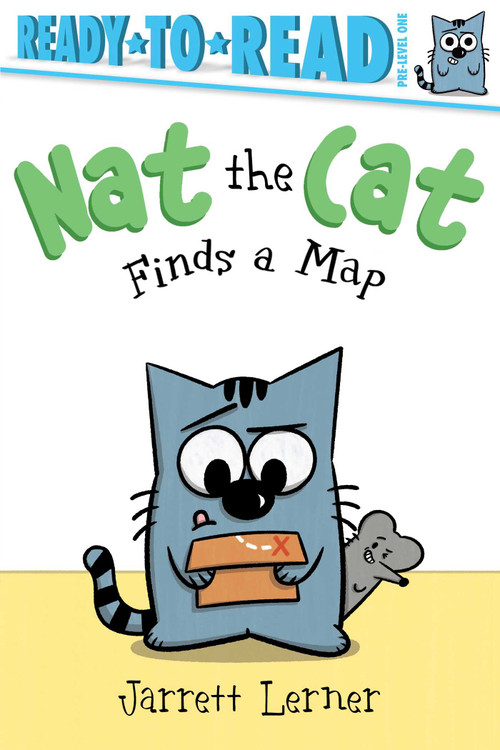 Nat the Cat Finds a Map (Ready-to-Read Pre-Level 1) by Jarrett Lerner, Jarrett Lerner, 9781665957144
