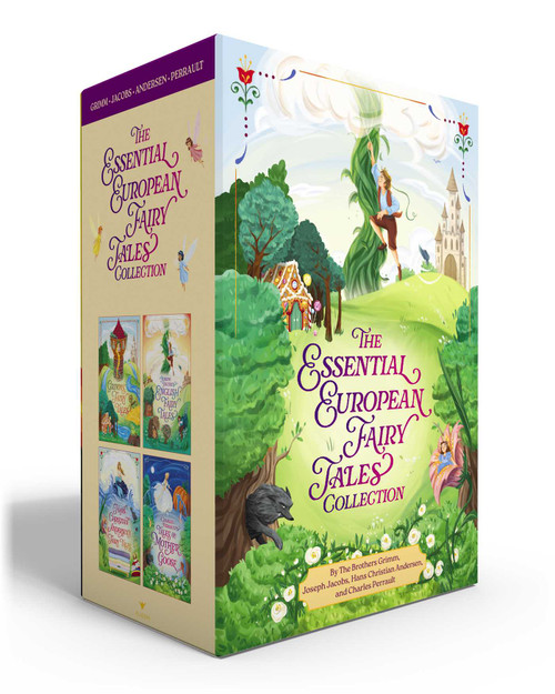 The Essential European Fairy Tales Collection by Jacob Grimm, Wilhelm Grimm, Joseph Jacobs, Hans Christian Andersen, Charles Perrault, 9781665975391