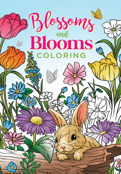 Blossoms and Blooms Coloring by Editors of Thunder Bay Press, 9781667210087