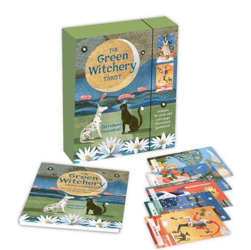 The Green Witchery Tarot (Includes 78 cards and a 64-page illustrated guidebook) by Cerridwen Greenleaf, 9781800655911