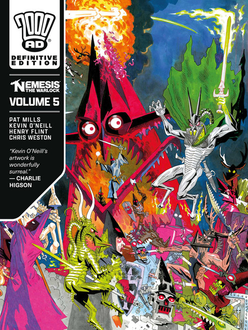 Nemesis the Warlock - The Definitive Edition, volume 5 by Pat Mills, Kevin O'Neill, Henry Flint, Clint Langley, Chris Weston, 9781837866618