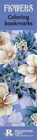 Flowers Coloring Bookmarks by Marica Zottino, 9781923208926
