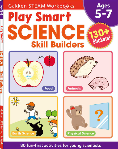 Play Smart Science Skill Builders (For Ages 5-7 (Gakken STEAM Workbooks)) by Gakken early childhood experts, 9784056212563