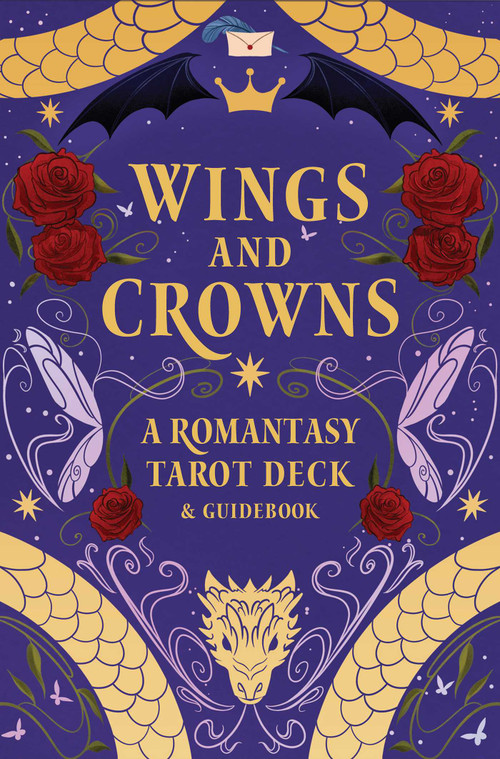 Wings and Crowns: A Romantasy Tarot Deck and Guidebook by Regina De Spada, 9798337400976