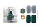 Harry Potter: Slytherin Pom-Pom Beanie Crochet Kit by Insight Editions, 9798337402598