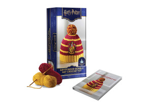 Harry Potter: Gryffindor Pom-Pom Beanie Crochet Kit by Insight Editions, 9798337402611