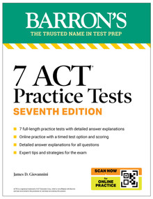 7 ACT Practice Tests, Seventh Edition + Online Practice (2026) by James D. Giovannini, 9798349700101