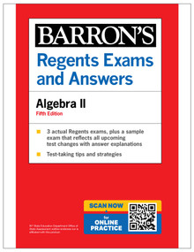 Regents Exams and Answers: Algebra II, Fifth Edition (Barron's New York Regents) by Gary Michael Rubinstein, 9798349700316