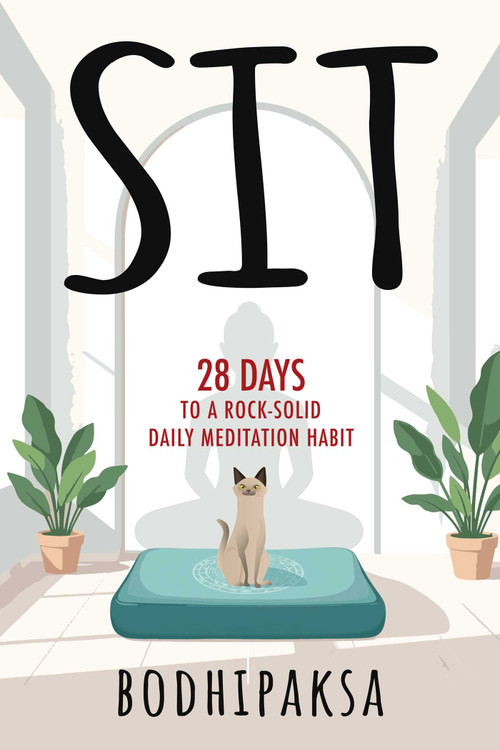 Sit (28 Days to a Rock-Solid Daily Meditation Habit) by Bodhipaksa, 9798890700087