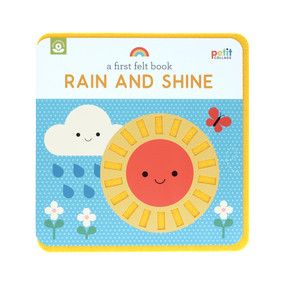 A First Felt Book: Rain and Shine by Petit Collage, 9781797241586