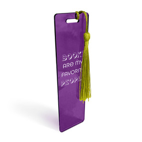 Books Are My Favorite People Bookmark by Knock Knock, 9781683495246