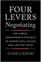 Four Levers Negotiating (The Simple, Counterintuitive Way to Higher Deal Values and Lasting Trust) by Todd Caponi, 9781637748404