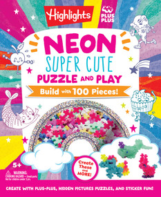 Neon Super Cute Puzzle and Play by Highlights, 9781639624447