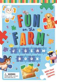 Fun on the Farm (a Jigsaw Story with 4, 24-Piece Puzzles) by IglooBooks, Anuki  Lopez, 9781836504481