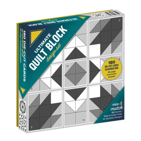Ultimate Quilt Block Design Set (Mix & Match 180 Corner, Side & Center Units for Dynamic Designs) by C&T Publishing, 9781644037355