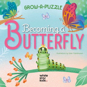 Grow-a-Puzzle. Becoming a Butterfly by Ester  Castelnuovo, 9788854421936