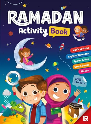 Ramadan Activity Book (Big Kids) by Zaher Khatri, 9781915381248