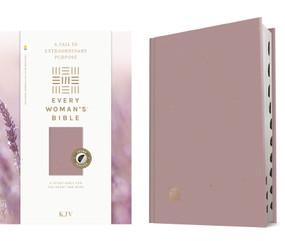 KJV Every Woman's Bible, Filament Enabled (Hardcover, Plum, Indexed, Red Letter) by Tyndale, Naomi Cramer Overton, 9781496485014