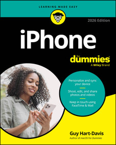 iPhone For Dummies, 2026 Edition by Guy Hart-Davis, 9781394373956