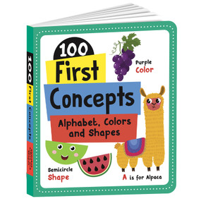 100 First Concepts: Alphabet, Shapes and Colors by Penguin Books, 9789815127591