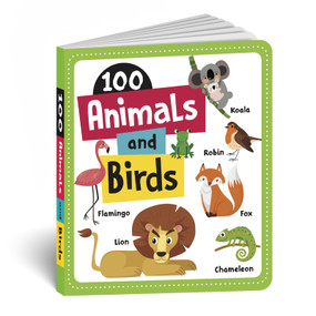 100 Animals & Birds (Board Book of First 100 Most Important Animals & Birds for PreSchool Kids, Toddlers [Penguin Early Learning Series]) by Penguin Books, 9789815127560