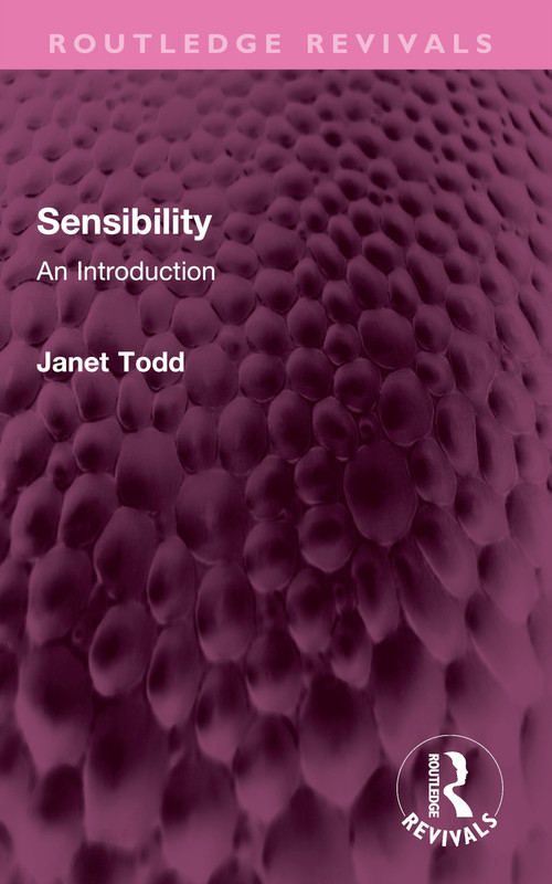 Sensibility (An Introduction) by Janet Todd, 9781032745503