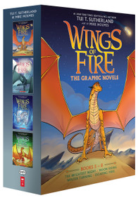 Wings of Fire #5-#8: A Graphic Novel Box Set (Wings of Fire Graphic Novels #5-#8) by Tui T. Sutherland, 9798225044268