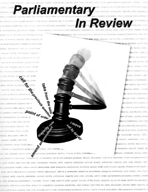 Parliamentary in Review by Hobar Publications, 9780913163566