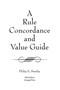Rule Concordance and Value Guide by Phil Stanley, 9781931626439