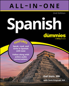 Spanish All-In-One For Dummies (Book + Audio Online) by Gail Stein, Cecie Kraynak, 9781394385201