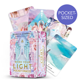 Work Your Light Pocket Oracle Cards (A 44-Card Deck and Guidebook) by Rebecca Campbell, Danielle Noel, 9781837822348