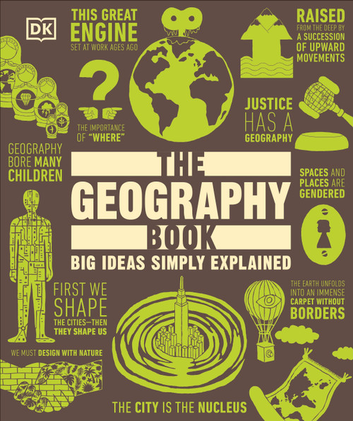 The Geography Book by DK, 9798217134298