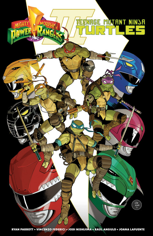 Mighty Morphin Power Rangers/Teenage Mutant Ninja Turtles III by Ryan Parrott, Vincenzo Federici, Jodi Nishijima, 9798892157414