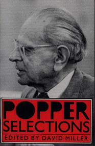 Popper Selections by Karl R. Popper, David W. Miller, 9780691020310