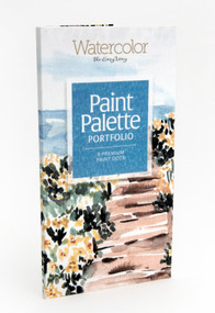 Watercolor the Easy Way Paint Palette Portfolio Coastal (9 Premium Paint Dots) by Sara Berrenson, 9780764369988