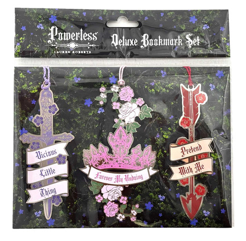 Lauren Roberts: Powerless Trilogy Deluxe Bookmark Set (Set of 3) by Insight Editions, Lauren Roberts, 9798337402994
