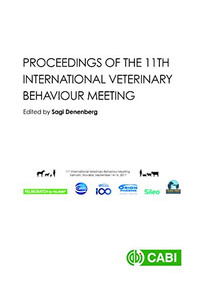 Proceedings of the 11th International Veterinary Behaviour Meeting by Sagi Denenberg, 9781786394583