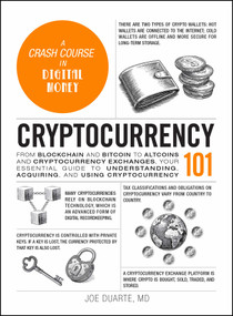 Cryptocurrency 101 by Joe Duarte, 9781507225967
