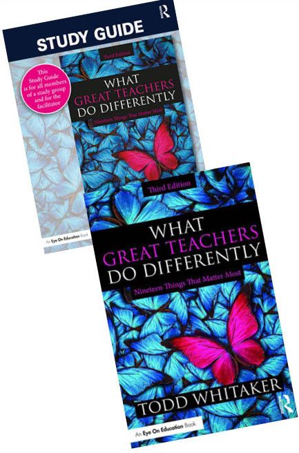 What Great Teachers Do Differently - Book and Study Guide Bundle by Todd Whitaker, 9781041156314