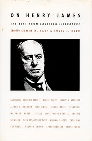 On Henry James (The Best from American Literature) by Edwin H. Cady, Louis J. Budd, 9780822310648