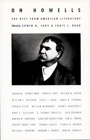 On Howells (The Best from American Literature) by Edwin H. Cady, Louis J. Budd, 9780822313007